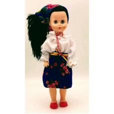 PAPUSA ARADEANCA - COSTUM POPULAR - BRUNETA - 38CM - 00883-05