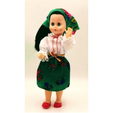 PAPUSA ARADEANCA - COSTUM POPULAR - BRUNETA - 38CM - 00883-07 PAPUSA ARADEANCA - COSTUM POPULAR - BRUNETA - 38CM - 00883-07