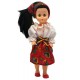 PAPUSA ARADEANCA - COSTUM POPULAR - BRUNETA - 38CM - 00883-03