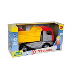 LENA TRUCKIES - BASCULANTA CU FIGURINA - 26 CM - 01620