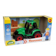 LENA TRUCKIES - TRACTOR CU FIGURINA - 26 CM - 01624