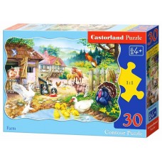 PUZZLE CASTORLAND - 30 PIESE - FERMA - CA03310 PUZZLE CASTORLAND - 30 PIESE - FERMA - CA03310