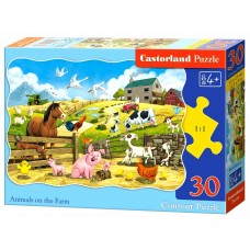 PUZZLE CASTORLAND - 30 PIESE - ANIMALE DE LA FERMA - CA03815 PUZZLE CASTORLAND - 30 PIESE - ANIMALE DE LA FERMA - CA03815