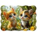 PUZZLE CASTORLAND - 30 PIESE - PISICUTE DRAGALASE - CA03884