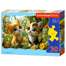PUZZLE CASTORLAND - 30 PIESE - PISICUTE DRAGALASE - CA03884