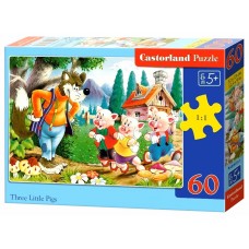 PUZZLE CASTORLAND - 60 PIESE - CEI TREI PURCELUSI - CA06519 PUZZLE CASTORLAND - 60 PIESE - CEI TREI PURCELUSI - CA06519
