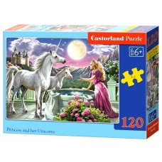PUZLE 120 - PRINTESA SI UNICORNII - CA13098 PUZLE 120 - PRINTESA SI UNICORNII - CA13098