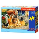 PUZZLE 120 - PRIETENIA ANIMALELOR - CA13340