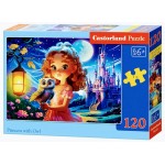 PUZZLE 120 - PRINTESA SI BUFNITA - CA13593
