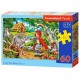 PUZZLE CASTORLAND - 60 PIESE - SCUFITA ROSIE - CA066117