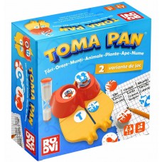 TOMA PAN - EDITIA II - TARI, ORASE, MUNTI, APE - 2 VARIANTE DE JOC - 80820 TOMA PAN - EDITIA II - TARI, ORASE, MUNTI, APE - 2 VARIANTE DE JOC - 80820