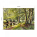 PUZZLE 1000 - PEDER MORK MONSTED - A SUMMER DAY IN THE FOREST WITH DEER IN THE BACKGROUND - 77417-02 PUZZLE 1000 - PEDER MORK MONSTED - A SUMMER DAY IN THE FOREST WITH DEER IN THE BACKGROUND - 77417-02