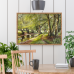 PUZZLE 1000 - PEDER MORK MONSTED - A SUMMER DAY IN THE FOREST WITH DEER IN THE BACKGROUND - 77417-02 PUZZLE 1000 - PEDER MORK MONSTED - A SUMMER DAY IN THE FOREST WITH DEER IN THE BACKGROUND - 77417-02