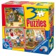 3 PUZZLE MAGNETIC BASME - 60778-01
