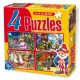 4 PUZZLE BASME - 64592