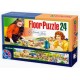 FLOOR PUZZLE ( PUZZLE DE PODEA - 130X23 CM ) 24 PIESE - GULIVER - 60037-03