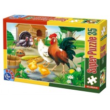 PUZZLE 35 PIESE ANIMALE - 60198 - (60198-01) PUZZLE 35 PIESE ANIMALE - 60198 - (60198-01)
