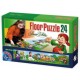 FLOOR PUZZLE ( PUZZLE DE PODEA - 130X23 CM ) 24 PIESE - ALBA CA ZAPADA - 60037-01