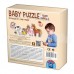 BABY PUZZLE - FARM ANIMALS (ANIMALELE DE LA FERMA) - 6 PUZZLE - DE LA 2 ANI - 71262 BABY PUZZLE - FARM ANIMALS (ANIMALELE DE LA FERMA) - 6 PUZZLE - DE LA 2 ANI - 71262