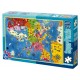 PUZZLE EDUCATIV - 240 PCS - HARTI - EUROPA - 50663 - (50663-01)