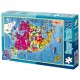 PUZZLE EDUCATIV - 240 PCS - HARTI - AMERICA DE NORD - 50663-03