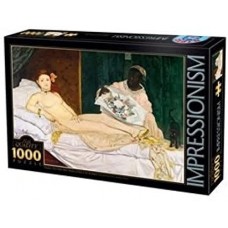 SUPER PUZZLE 1000 - MANET EDOUARD - OLYMPIA -66961 -IM -08-IMPRESSIONISM (1832-1883)