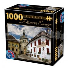 DESCOPERA EUROPA - PUZZLE 1000 PCS - SIGHISOARA-02