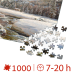 PUZZLE 1000 - WINTER LANDSCAPE IN SWITZERLAND NEAR ENGADIN - PEDER MORK MONSTED - 77417-06 PUZZLE 1000 - WINTER LANDSCAPE IN SWITZERLAND NEAR ENGADIN - PEDER MORK MONSTED - 77417-06