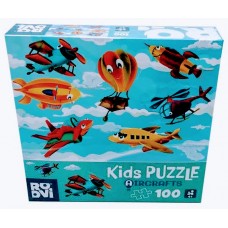KIDS PUZZLE 100 - AIRCRAFTS - 79619-01 KIDS PUZZLE 100 - AIRCRAFTS - 79619-01