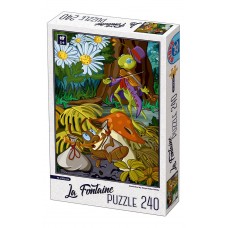 PUZZLE 240 - LA FONTAINE - FABULE - GREIERELE SI FURNICA - 74386-02 PUZZLE 240 - LA FONTAINE - FABULE - GREIERELE SI FURNICA - 74386-02