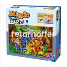 PUZZLE 35 PCS - MAGIC PONY - PIESE IN FORMA DE PONEI 64981-03