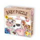 BABY PUZZLE - FARM ANIMALS (ANIMALELE DE LA FERMA) - 6 PUZZLE - DE LA 2 ANI - 71262