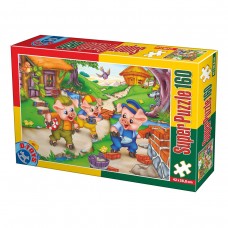 PUZZLE 160 BASME - CEI TREI PURCELUSI - 79190-(60495-06) PUZZLE 160 BASME - CEI TREI PURCELUSI - 79190-(60495-06)