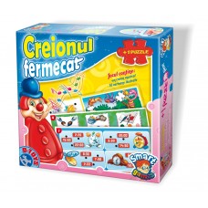 CREIONUL FERMECAT - NUMERE, CEAS, FORME, CULORI, ANIMALE - SET DE BAZA 1 - 63380 CREIONUL FERMECAT - NUMERE, CEAS, FORME, CULORI, ANIMALE - SET DE BAZA 1 - 63380