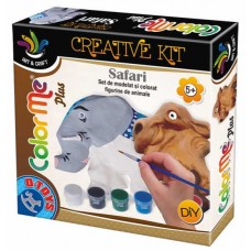 SET DE MODELAT SI PICTAT - SAFARI (ELEFANT SI CAMILA )- FIGURINE ANIMALE - 71446 SET DE MODELAT SI PICTAT - SAFARI (ELEFANT SI CAMILA )- FIGURINE ANIMALE - 71446