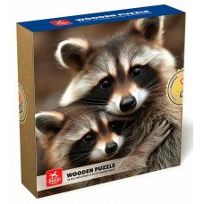 PUZZLE LEMN 50 PCS - RATON - 15495