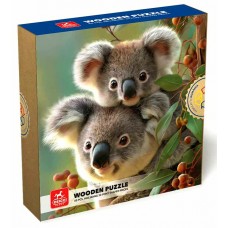 PUZZLE LEMN 50 PCS - KOALA - 15518 PUZZLE LEMN 50 PCS - KOALA - 15518