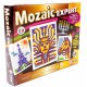 MOZAIC - EXPERT - JD25 - 1500 PCS ( 10 CULORI), 2 TABLE DE JOC ( ALB/NEGRU ) 