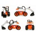 LENA GIGA TRUCKS - EXCAVATOR CU CUPA - RIDE-ON -02146