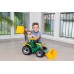 LENA GIGA TRUCKS - TRACTOR EXCAVATOR GIGANT CU 2 CUPE - 65 CM - 02080