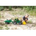 LENA GIGA TRUCKS - TRACTOR GIGANT CU CUPA SI REMORCA - 110 CM - 02123