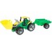 LENA GIGA TRUCKS - TRACTOR GIGANT CU CUPA SI REMORCA - 110 CM - 02123 LENA GIGA TRUCKS - TRACTOR GIGANT CU CUPA SI REMORCA - 110 CM - 02123