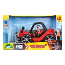 LENA TRUXX 2 - INCARCATOR TELESCOPIC CU FIGURINA SI EUROPALET - MOTOSTIVUITOR - 35 CM - 4519 LENA TRUXX 2 - INCARCATOR TELESCOPIC CU FIGURINA SI EUROPALET - MOTOSTIVUITOR - 35 CM - 4519