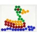 LENA - MOZAIC MULTICOLOR TRANSPARENT-SIDEFIU - 80 PCS - 15 MM - 35622 LENA - MOZAIC MULTICOLOR TRANSPARENT-SIDEFIU - 80 PCS - 15 MM - 35622