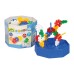 LENA - SET CONSTRUCTII RONDI - 170 PCS / 25 MM - 35945 LENA - SET CONSTRUCTII RONDI - 170 PCS / 25 MM - 35945