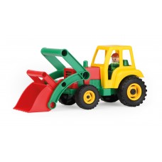 LENA ACTIV - TRACTOR CU CUPA CU FIGURINA - 35 CM - 4161 LENA ACTIV - TRACTOR CU CUPA CU FIGURINA - 35 CM - 4161