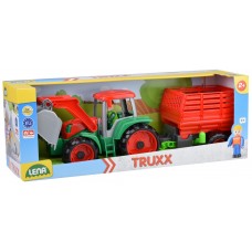 LENA TRUXX - TRACTOR CU FIGURINA SI REMORCA - 53 CM - 04428 LENA TRUXX - TRACTOR CU FIGURINA SI REMORCA - 53 CM - 04428