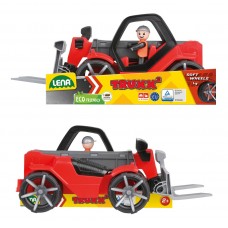 LENA TRUXX 2 - INCARCATOR TELESCOPIC CU FIGURINA - MOTOSTIVUITOR - 35 CM - 4533 LENA TRUXX 2 - INCARCATOR TELESCOPIC CU FIGURINA - MOTOSTIVUITOR - 35 CM - 4533