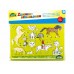 LENA - SABLOANE DE DESEN - ANIMALE - (2 BUC/SET) - 65767