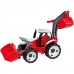 LENA GIGA TRUCKS - TRACTOR EXCAVATOR GIGANT CU 2 CUPE - 65 /102 CM - 02081 LENA GIGA TRUCKS - TRACTOR EXCAVATOR GIGANT CU 2 CUPE - 65 /102 CM - 02081